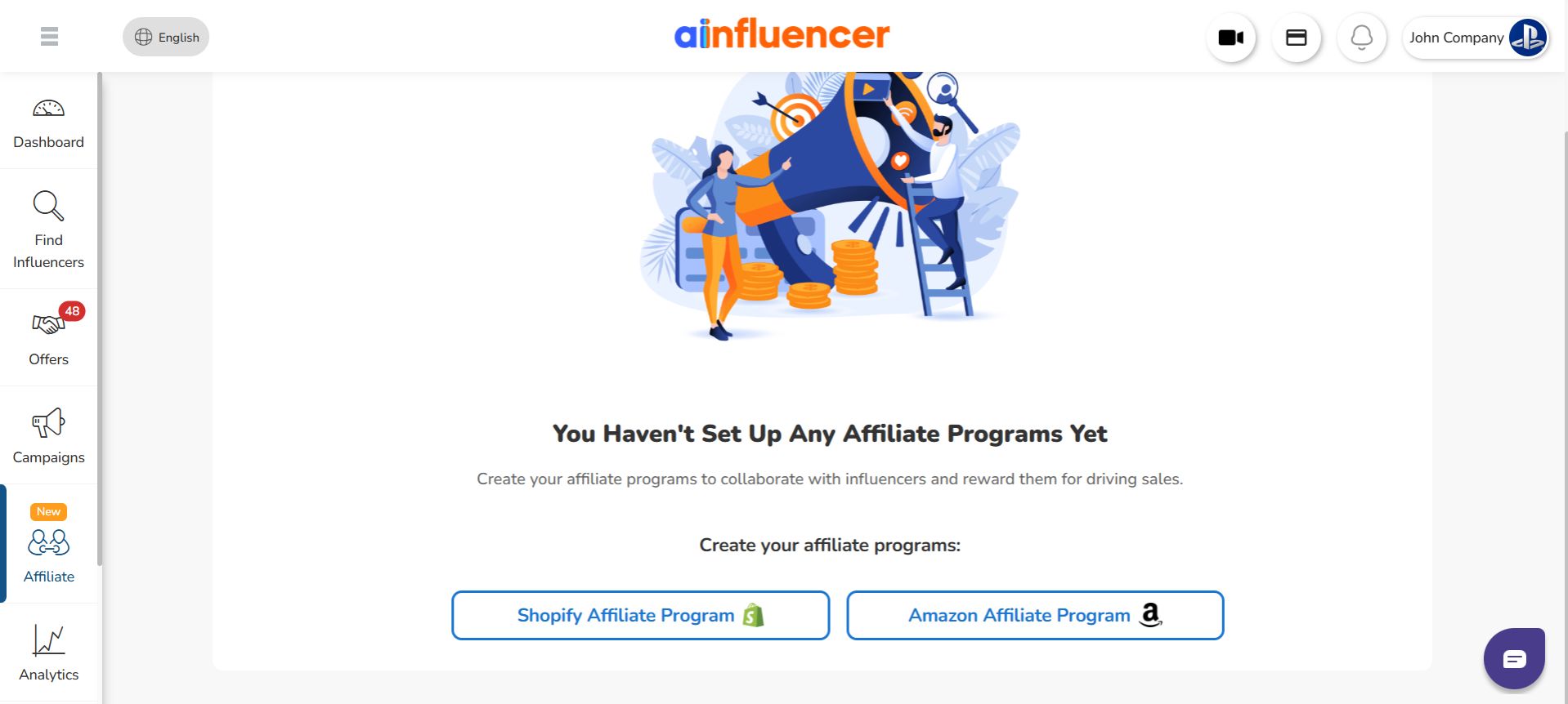 Built-In Affiliate Systems